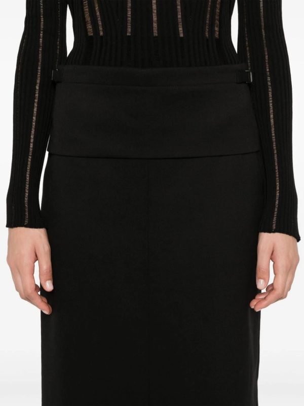 Adriana Skirt in Black For Cheap