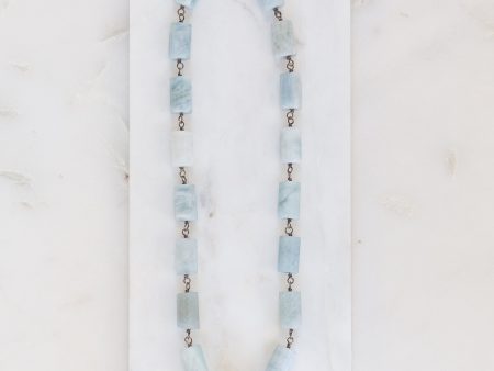 C111 - 17  bead aquamarine Supply