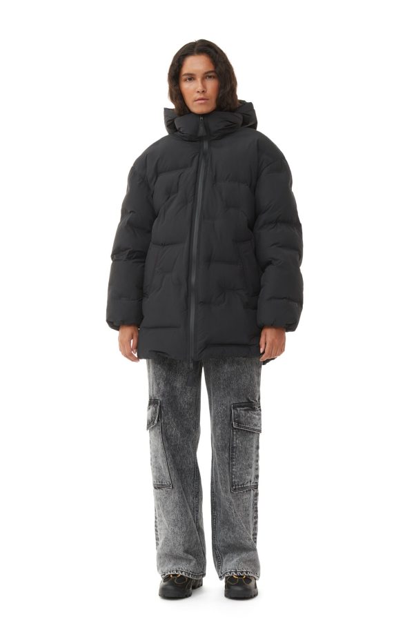 Ganni - Soft Puffer Midi Jacket Supply