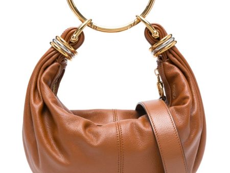 Small Bracelet Hobo Bag in Clay Brown Fashion