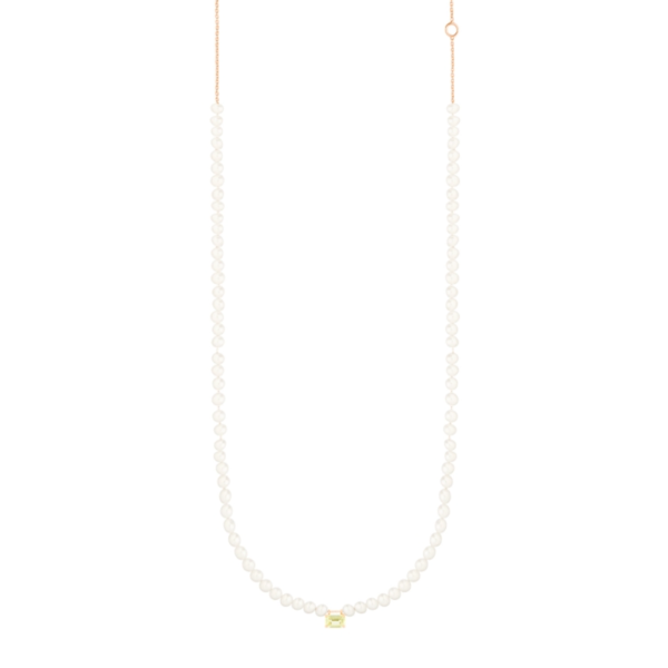 Mini Cocktail Pearl & Lemon Quartz Necklace Online