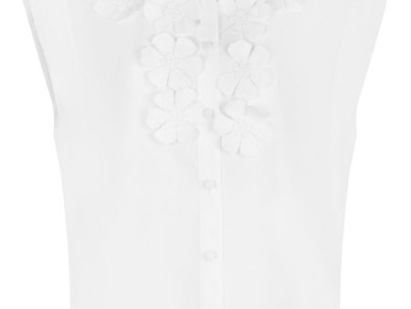 Azalea Blouse in White Online now