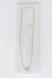 Long Skinny Gold Brass Chain Online Sale