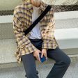 Oversized Plaid Shirt Discount