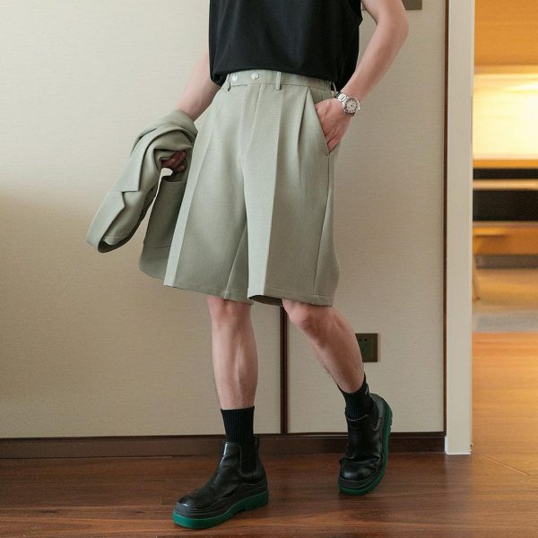 Casual Pleated Shorts Fashion