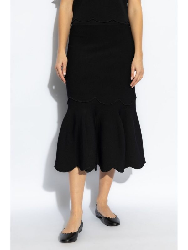 Estela Skirt in Noir Discount