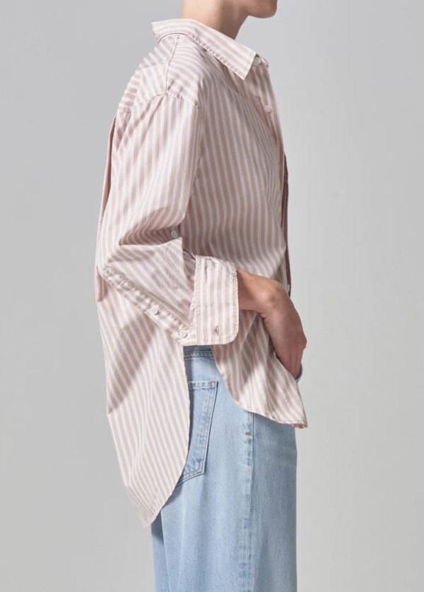 Kayla Shirt in Mesa Stripe Online Hot Sale