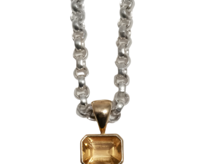 Citrina Necklace on Sale