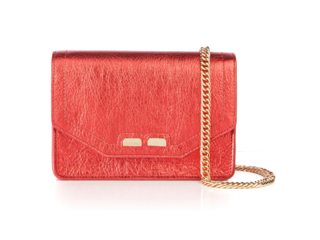 Samuel Stadium Bag - Metallic Red Fashion