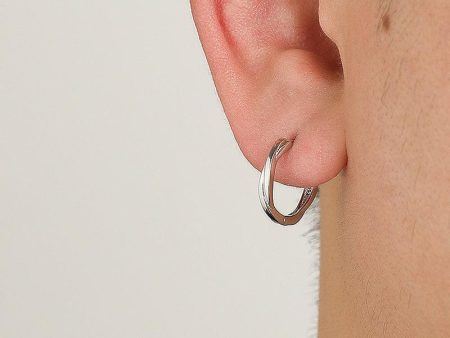 Twist Hoop Earrings Fashion