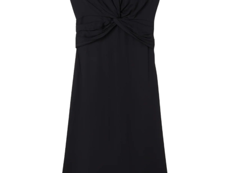 Draped Dress in Black Online