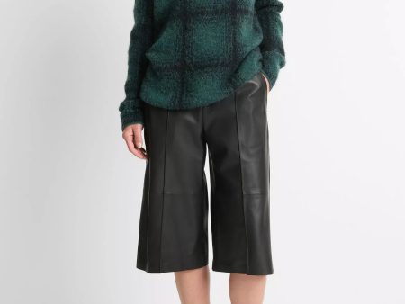 Vince - Shadow Plaid Funnel Neck Sweater on Sale