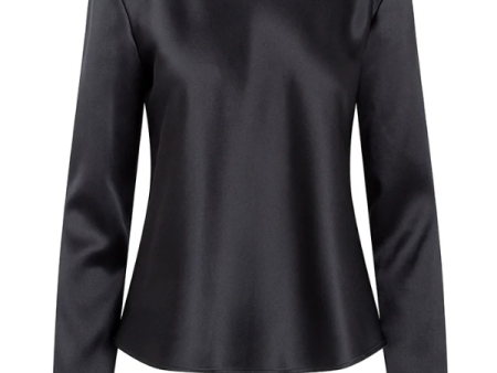 Ruth Top in Black Hot on Sale