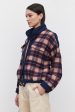 Velvet - Norah Brushed Cotton Plaid Jacket Cheap