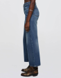 High Rise Wide Leg Crop - Crafted Indigo For Discount