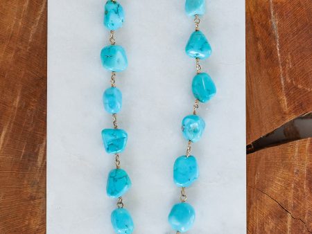 Turquoise Necklace (y9819b) Sale