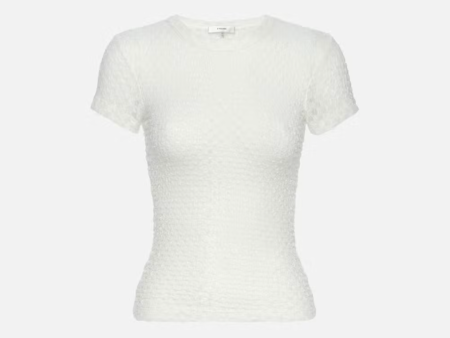 Frame - Mesh Lace Baby Tee Supply