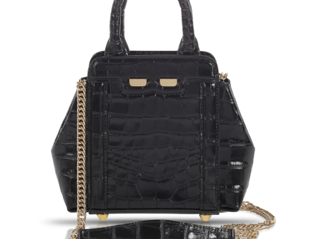 Mini Nott Bag - Black Gator For Sale