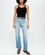 High Rise Wide Leg Crop - Indigo Cheap